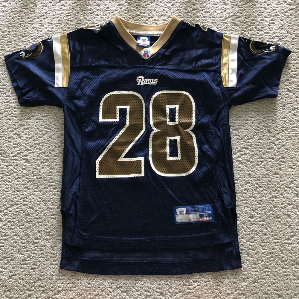 Vintage Marshall Faulk St. Louis Rams Reebok Youth Jersey
